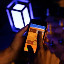 OSRAM SMART+ Dekorationsbelysning > WiFi LED-batteridrevet bordlampe FRAME, mørkegrå IP44