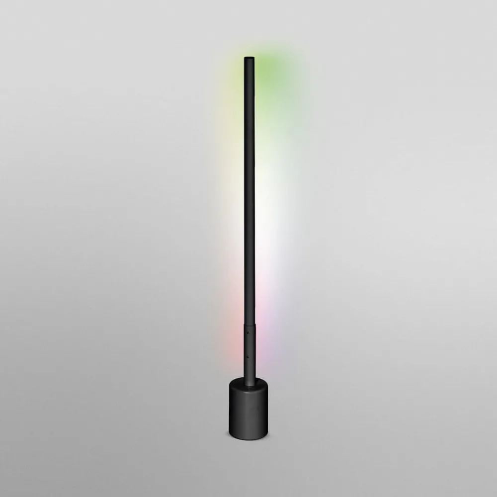 Gulvlamper|Gulvlamper ^ OSRAM SMART+ WiFi LED-gulvlampe CORNER SLIM, sort RGB CCT