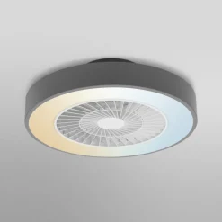 OSRAM SMART+ Loftventilatorer > WiFi LED-loftventilator CYLINDER, grå, støjsvag