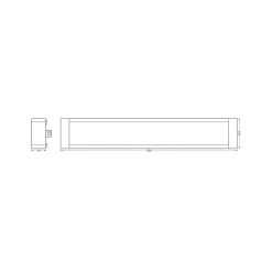 OSRAM SMART+ Underskabsbelysning > WiFi LED-underskabsbelysning UNDERCABINET, hvid 50 cm