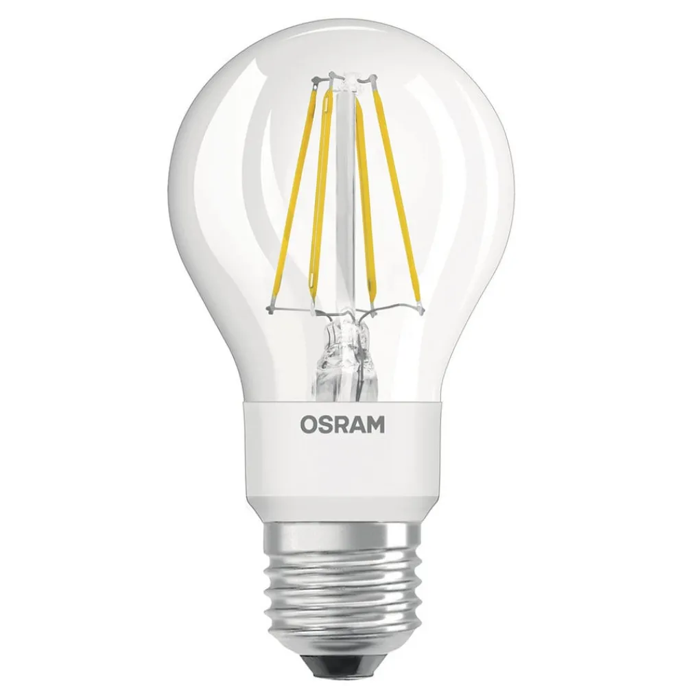 Dæmpbar Led-Pære|Filament Pære ^ OSRAM Star+ GLOWdim LED-pære 4 W filament klar