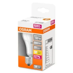 OSRAM Dæmpbar Led-Pære|Led Pærer > Superstar LED-pære E27 8,8 W 827 mat, dæmpes