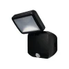 OSRAM Væglampe Med Sensor|Udendørs Spot > udendørs LED-spot DOUBLE 1 lyskilde sort Sensor Batteri