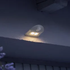 OSRAM Væglamper > udendørs LED-væglampe DOORLED DOWN sølv Sensor Batteri
