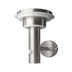 Solcelle Lampe Med Sensor|Væglampe Med Sensor ^ OSRAM væglampe ENDURA STYLE SOLAR DOUBLE CIRCLE stål