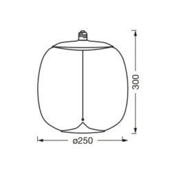 OSRAM Filament Pære|Led Pærer > Vintage 1906 Big Oval, ravgul, E27, 2.700 K, glødetråd