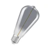 Filament Pære ^ OSRAM Vintage 1906 LED-rustikpære E27 2,2W 818 røg
