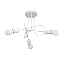 HELAM Loftlamper > Oxford loftlampe, sand, Ø 44 cm, metal, 3 lyskilder, E27