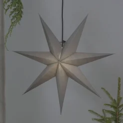 Dekorationsbelysning ^ STAR TRADING Ozen papirstjerne med syv takker, Ø 70 cm