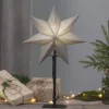 STAR TRADING Dekorationsbelysning|Julepynt > Ozen standerstjerne, højde 55 cm