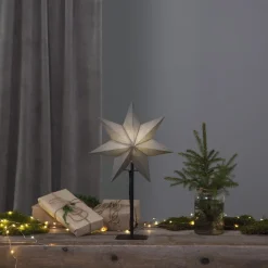 STAR TRADING Dekorationsbelysning|Julepynt > Ozen standerstjerne, højde 55 cm