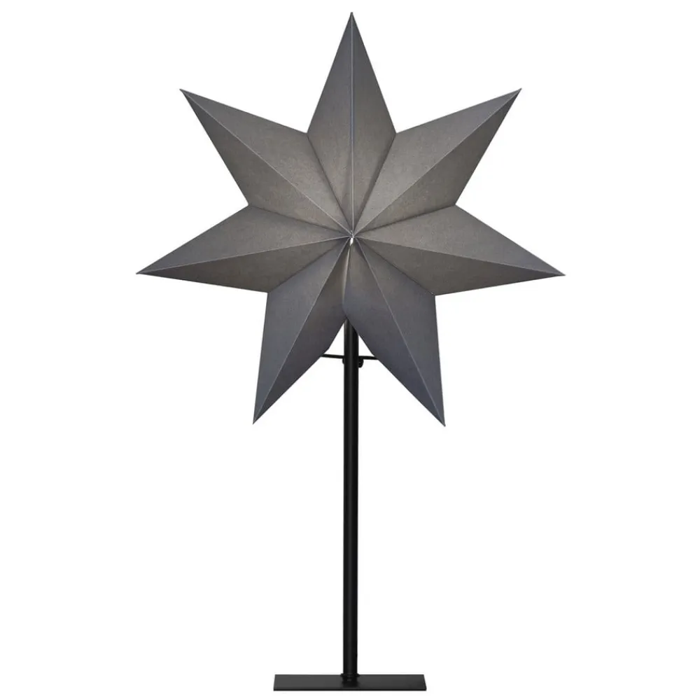 STAR TRADING Dekorationsbelysning|Julepynt > Ozen standerstjerne, højde 55 cm