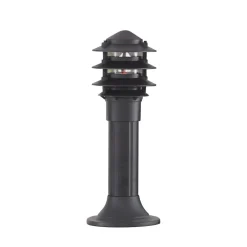 Searchlight Sokkellamper > Pagoda sokkellampe af aluminium, IP44