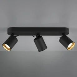 Trio Lighting Loftlamper|Spotlights > Pago loftspot, 3 lyskilder, sort