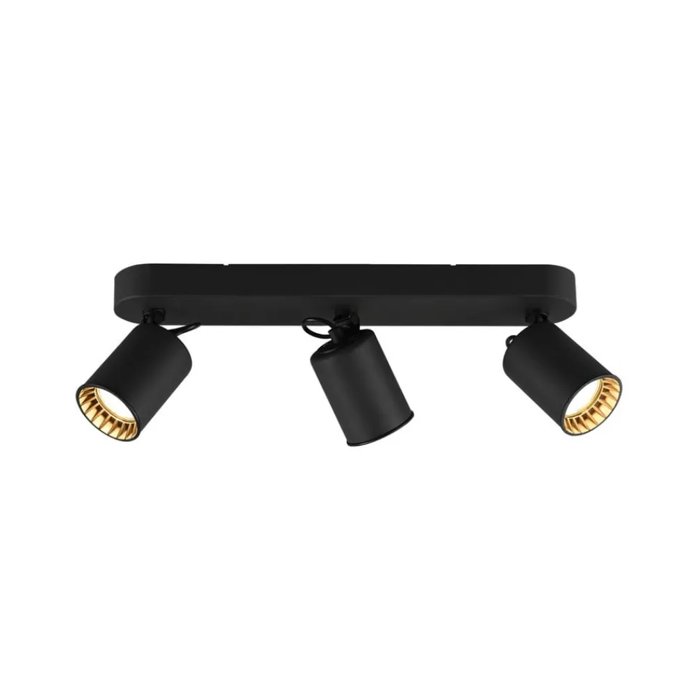 Trio Lighting Loftlamper|Spotlights > Pago loftspot, 3 lyskilder, sort