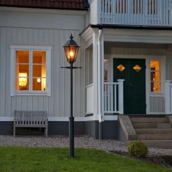 Konstsmide Lygtepæle > Pallas lygtepæl, sort
