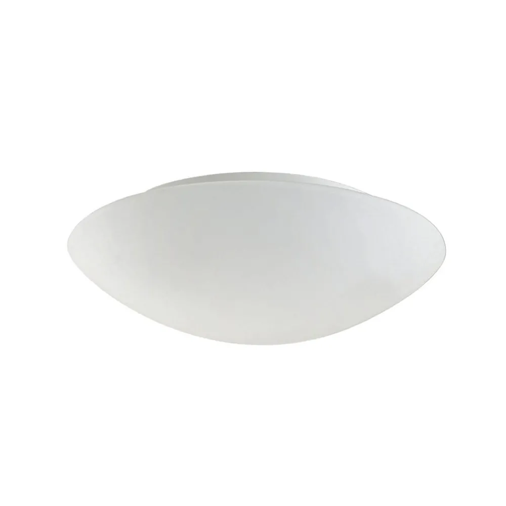 Gang|Loftlamper ^ Fabas Luce Pandora loftlampe, Ø 46 cm, glas, hvid