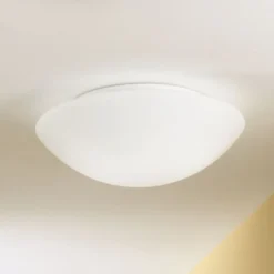 Fabas Luce Gang|Loftlamper > Pandora loftslampe, Ø 25 cm, glas, hvid