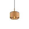 SLV Pendellamper > Pantilo Rope 19 hængelampe, brun/amber/guld, glas, Ø 19 cm