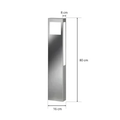 Gadebelysning ^ CMD Paolo 80 LED-gadelampe, uden stikkontakt