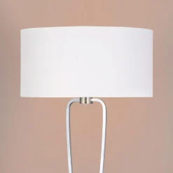 Trio Lighting Gulvlamper > PARIS den flotte gulvlampe i nikkel