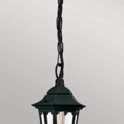 Udendørs Pendellamper ^ Elstead Parish Minipendel med kædeophæng, højde 34,5 cm