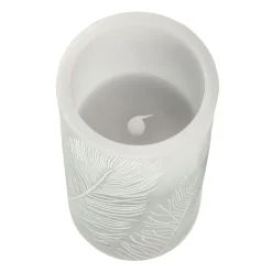 Pauleen Julepynt|Led Stearinlys > Cosy Feather Candle LED stearinlys sæt med 2 stk