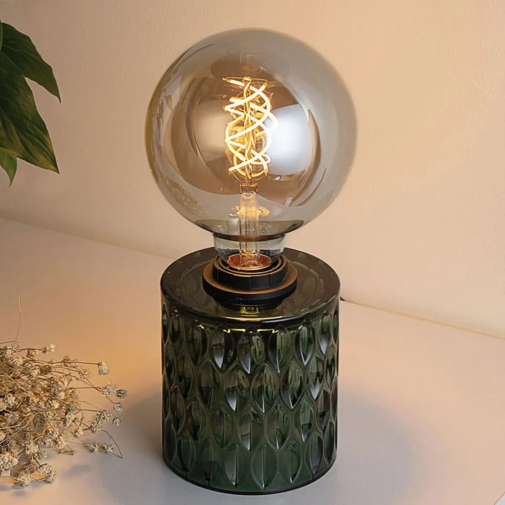 Bordlamper ^ Pauleen Crystal Magic bordlampe af grønt glas