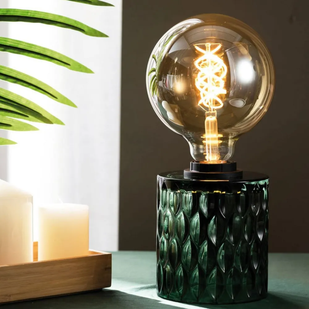 Bordlamper ^ Pauleen Crystal Magic bordlampe af grønt glas