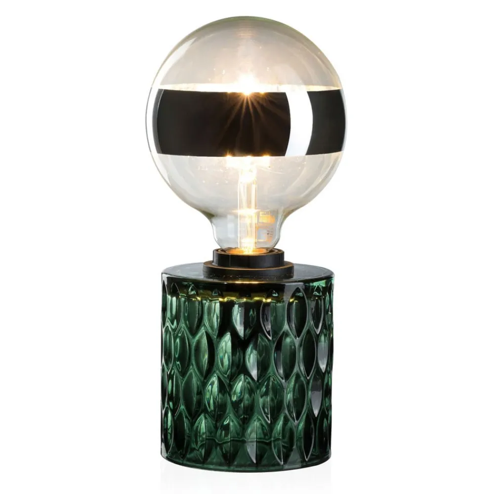 Bordlamper ^ Pauleen Crystal Magic bordlampe af grønt glas