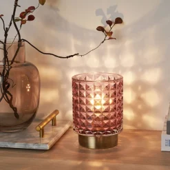 Pauleen Dekorationsbelysning > Cute Glamour LED-bordlampe, batteri