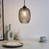 Pendellamper ^ Pauleen Gleaming Glamour hængelampe af røgfarvet glas