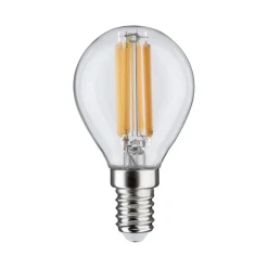Pauleen Filament Pære > LED-dråbepære, glødetråd, E14, 6,5 W, klar, 2.700K