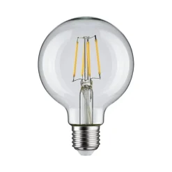 Pauleen Filament Pære > LED-filamentpære G80 E27 4,8 W klar 4.000 K
