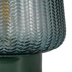 Pauleen Dekorationsbelysning > Pretty Glamour E27-LED, metalfod, turkis