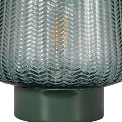 Pauleen Dekorationsbelysning > Pretty Glamour E27-LED, metalfod, turkis