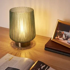 Dekorationsbelysning ^ Pauleen Pretty Glamour E27-LED turkis/messing