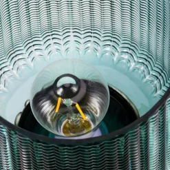 Dekorationsbelysning ^ Pauleen Pretty Glamour E27-LED turkis/messing