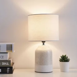 Pauleen Bordlamper > Sandy Glow bordlampe, hvid/beige