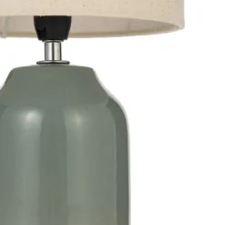 Pauleen Bordlamper > Sandy Glow bordlampe, creme/grøn