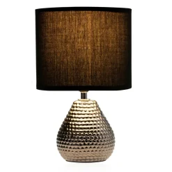 Pauleen Bordlamper > Sip of Silver bordlampe med stofskærm