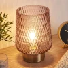 Dekorationsbelysning|Bordlamper ^ Pauleen Sparkling Glamour batteri, grå/messing
