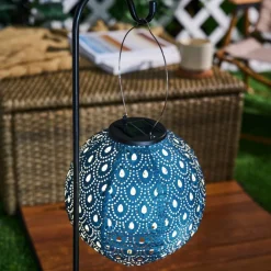 Pauleen Dekorationsbelysning|Solcellelamper > Sunshine Charm LED-dekolampe solcelle blå