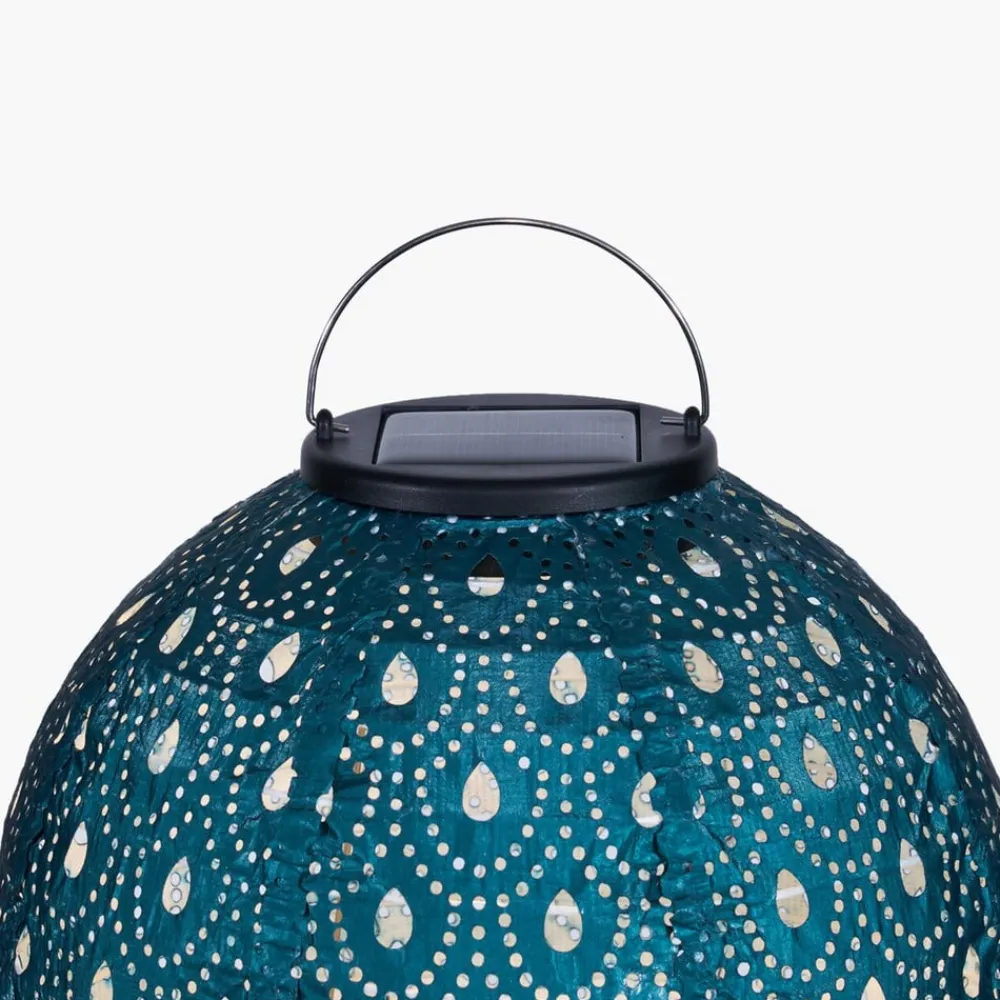 Pauleen Dekorationsbelysning|Solcellelamper > Sunshine Charm LED-dekolampe solcelle blå