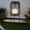 Pauleen Dekorationsbelysning|Solcellelamper > Sunshine Coziness LED-gulvlampe m solcelle