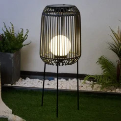 Pauleen Dekorationsbelysning|Solcellelamper > Sunshine Coziness LED-gulvlampe m solcelle