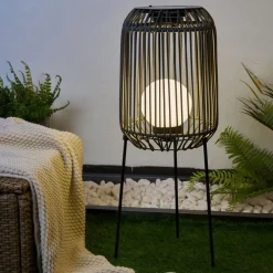 Pauleen Dekorationsbelysning|Solcellelamper > Sunshine Coziness LED-gulvlampe m solcelle