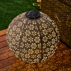 Pauleen Dekorationsbelysning|Terrassebelysning > Sunshine Dreamer LED-dekolampe gråbrun