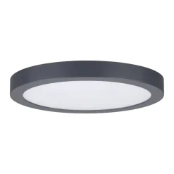 Paulmann Arbejdsrum/Kontor|Loftlamper > Abia LED-panel Ø 30cm 2.700 K mørkegråt