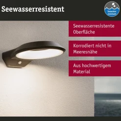 Væglampe Med Sensor ^ Paulmann Anela LED-sensor-væglampe 3.000 K